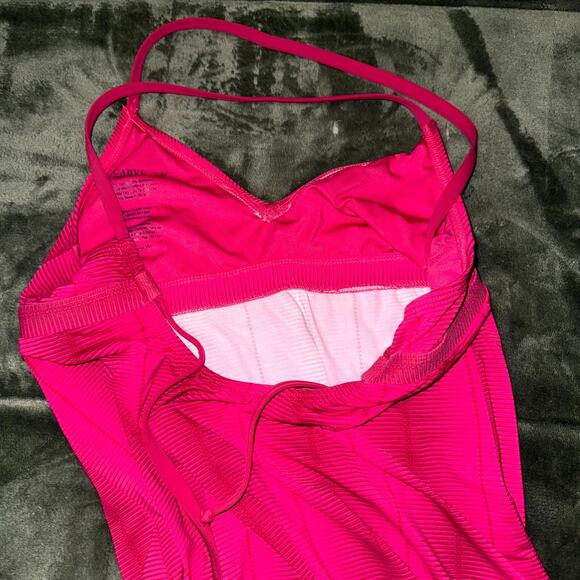 Carve Designs Dress Women Small Pink V-Neck Spaghetti Strap Activewear Dress - Picture 7 of 7